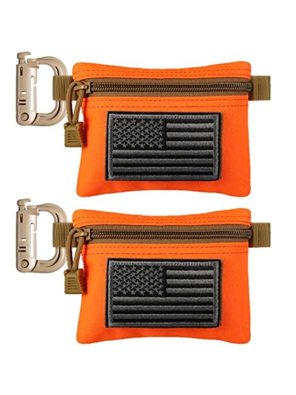 2 Pack Tactical Compact EDC Pouches Military Molle Utility Pouch Accessories